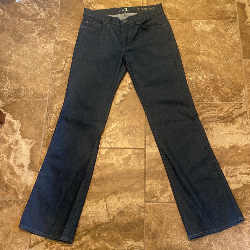 7 for all mankind Size 32 ‘A’ Pocket Bootcut Jeans